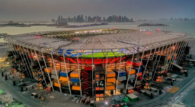 Conoce el estadio de Qatar que será desarmado y 'donado' tras finalizar el Mundial Conoce el estadio de Qatar que será desarmado y 'donado' tras finalizar el Mundial