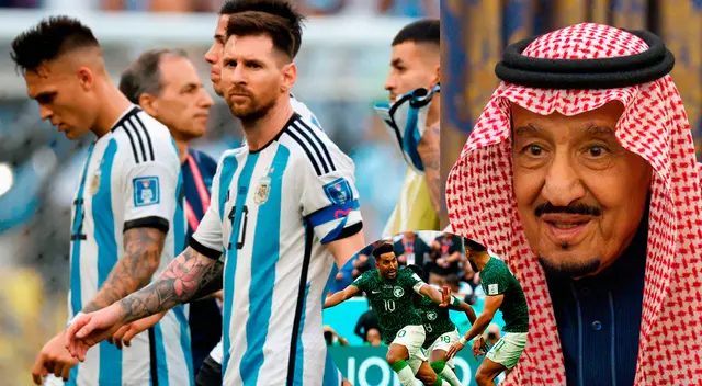 El rey Salman bin Abdelaziz decidió que todo su país celebre por triunfo en Qatar 2022.