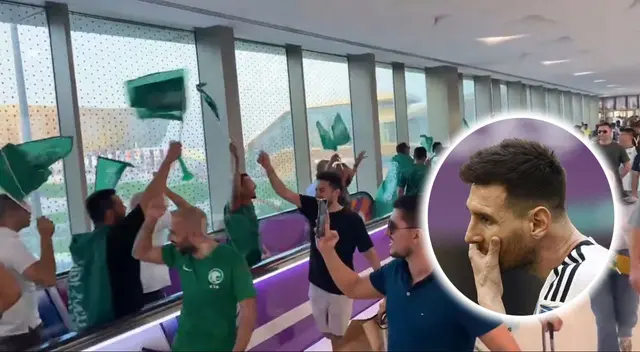 Hinchas de Arabia Saudita lanzaron cánticos contra Lionel Messi