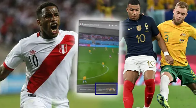 Jefferson Farfán sorprendió con curiosa reacción en el Francia vs. Australia Jefferson Farfán sorprendió con curiosa reacción en el Francia vs. Australia
