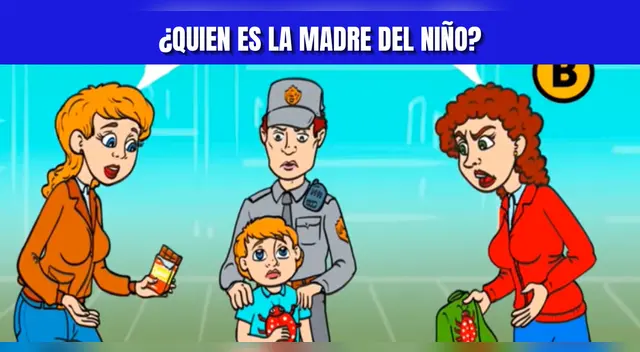 Acertijo visual EXTREMO: Descubre a la verdadera madre del niño en 5 segundos Acertijo visual EXTREMO: Descubre a la verdadera madre del niño en 5 segundos