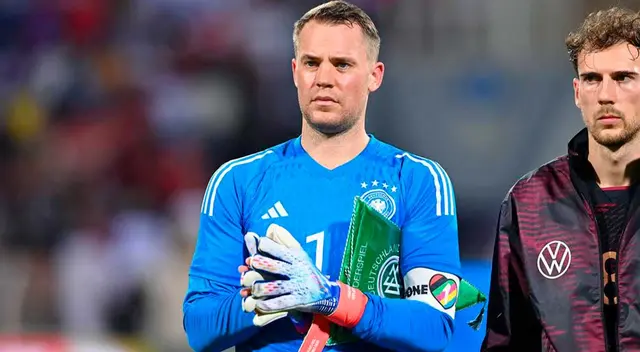 Manuel Neuer usará la banda de One Love contra Japón. Foto: Markus Ulmer / Teamfoto / IMAGO