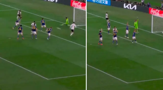 Kai Havertz pudo haber anotado el 2-0 para Alemania. Kai Havertz pudo haber anotado el 2-0 para Alemania.