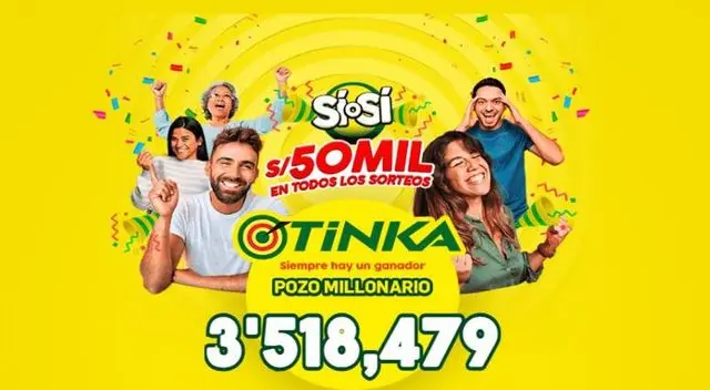 Conoce los resultados de La Tinka de este miércoles 23 de noviembre.