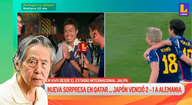 El japonés no dudó en hablar sobre el exdictador fujimorista en pleno en vivo. El japonés no dudó en hablar sobre el exdictador fujimorista en pleno en vivo.