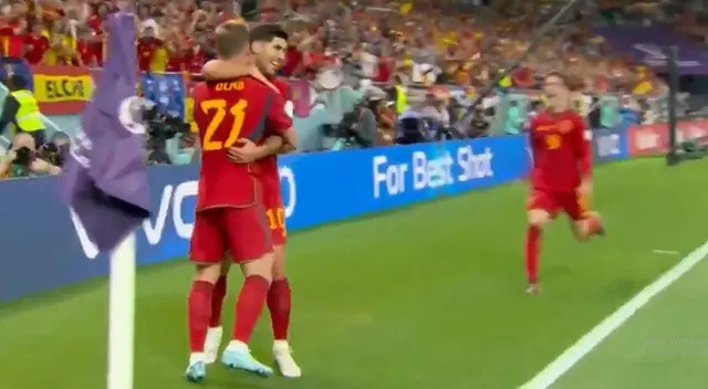 Gol de Marco Asensio para el 2-0 de España sobre Costa Rica Gol de Marco Asensio para el 2-0 de España sobre Costa Rica