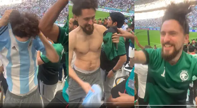 La caída en su estreno en Qatar 2022 no fue obstáculo para que hincha argentino disfrute de la fiesta mundialista.