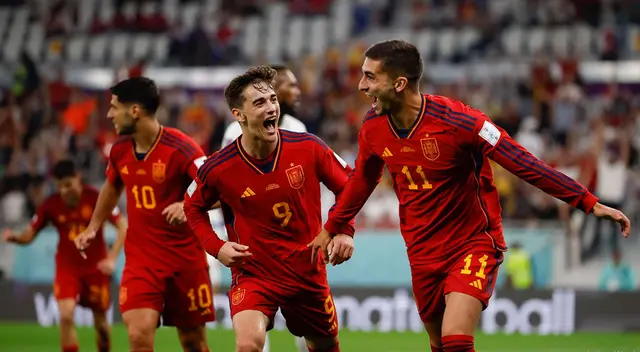 España ganó, goleó y gustó ante Costa Rica por el Mundial Qatar 2022