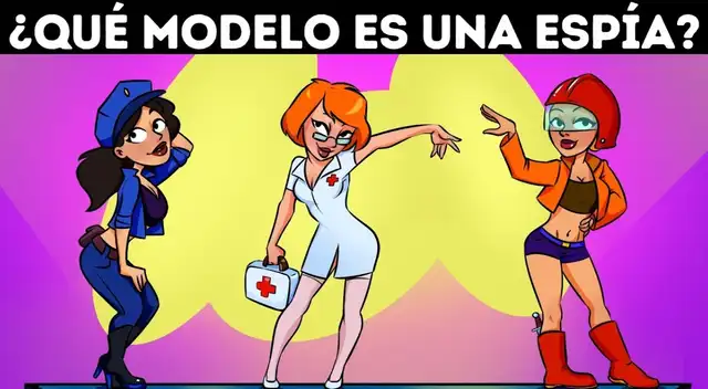 Descubre quién es la espía del acertijo visual en tiempo récord