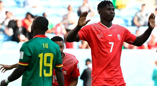 Suiza le ganó 1-0 a Camerún en su debut por el Mundial Qatar 2022