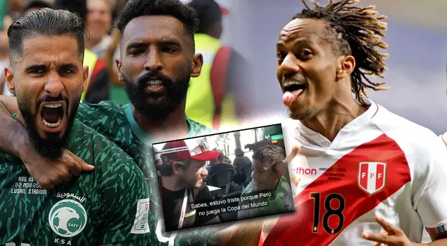 Niño árabe triste porque Perú no clasificó a Qatar 2022 y adora a Carrillo: "Es el mejor"-