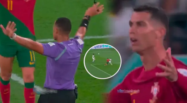 Cristiano Ronaldo anotó un golazo pero el árbitro se lo anuló Cristiano Ronaldo anotó un golazo pero el árbitro se lo anuló