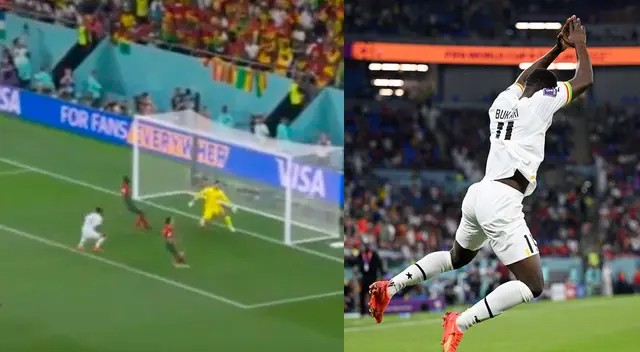 Anotó y celebró como Cristiano Ronaldo. Anotó y celebró como Cristiano Ronaldo.