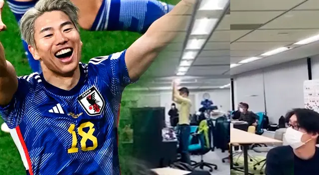 Guardar la cordura nivel Japón: así se 'celebraron' en las oficinas el 2 - 1 ante Alemania