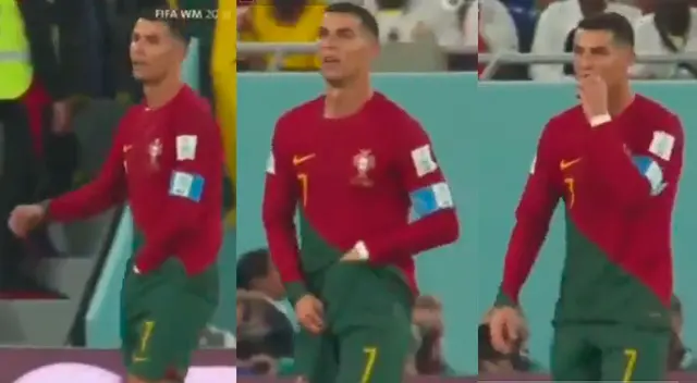 Cristiano Ronaldo anotó de penal ante Ghana y señaló el triunfo de su selección. Cristiano Ronaldo anotó de penal ante Ghana y señaló el triunfo de su selección.