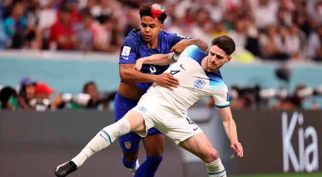 Inglaterra vs. Estados Unidos por el Mundial Qatar 2022