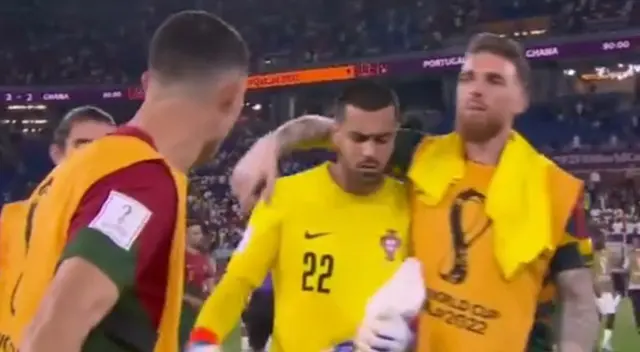 Cristiano Ronaldo y las frases que le dejó a Diogo Costa tras blooper con Portugal Cristiano Ronaldo y las frases que le dejó a Diogo Costa tras blooper con Portugal