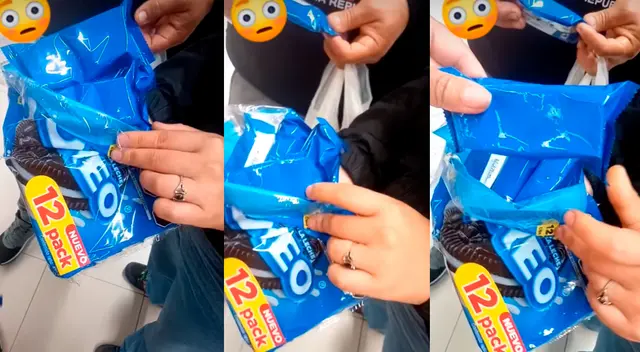 Peruana se sorprende al ver como luce el diseño de las galletas Oreo. Peruana se sorprende al ver como luce el diseño de las galletas Oreo.