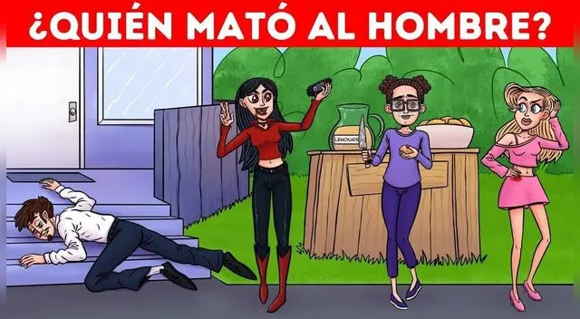 Acertijo Visual: Halla a la asesina en 5 segundos y conságrate como un GENIO Acertijo Visual: Halla a la asesina en 5 segundos y conságrate como un GENIO