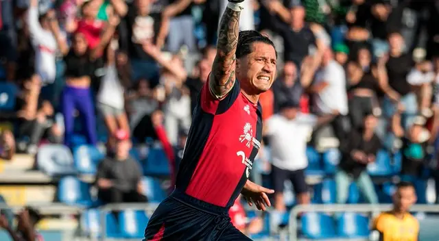 Gianluca Lapadula y el gol con Cagliari en la Serie B de Italia