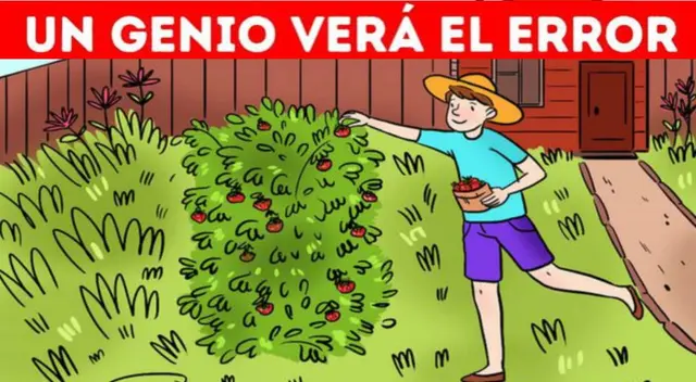 ¿Cuál es el único error de la escena? Observa con detenimiento y responde en 7 segundos