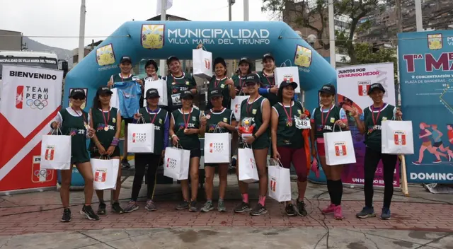 La media maratón fue un éxito en Villa María del Triunfo