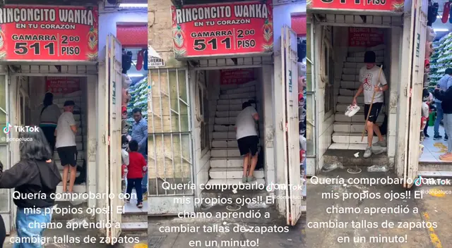 Vendedor fue captado y escena genera polémica en redes.