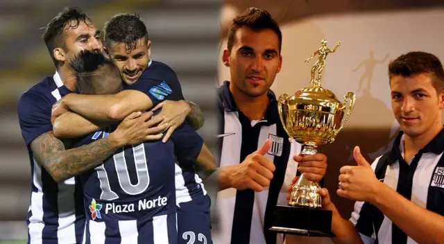 Pablo Míguez y Gabriel Costa en Alianza Lima