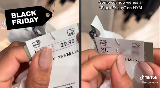 Pensó que la iba a hacer en Black Friday, pero terminó sorprendida.