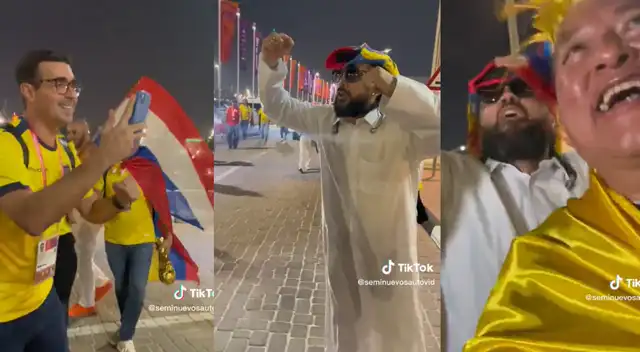 Fanático del 'Tri' se disfrazó de jeque árabe y engañó a más de un incauto en Qatar. Fanático del 'Tri' se disfrazó de jeque árabe y engañó a más de un incauto en Qatar.