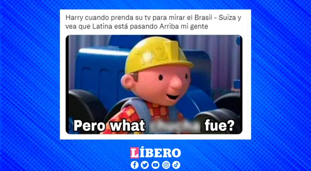 Hasta Harry Styles fue parte de los memes al no transmitirse el Brasil vs Suiza en Latina. Hasta Harry Styles fue parte de los memes al no transmitirse el Brasil vs Suiza en Latina.
