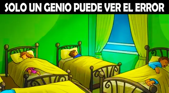Solo el 98% de personas logró identificar el error del reto visual.