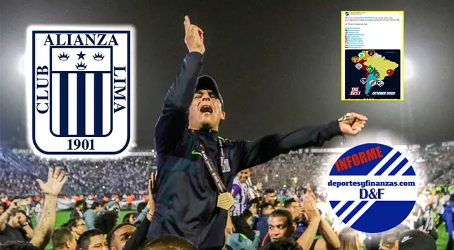 Alianza Lima se codea con los grandes en ránking internacional Alianza Lima se codea con los grandes en ránking internacional
