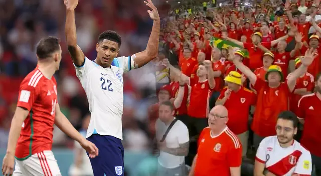 Peruano se vuelve viral por asistir a encuentro de Inglaterra vs Gales Peruano se vuelve viral por asistir a encuentro de Inglaterra vs Gales
