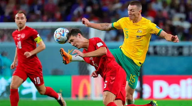 Dinamarca vs Australia por Qatar 2022