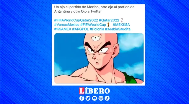 Los partidos entre Argentina - Polonia y México - Arabia Saudita fueron en simultaneo.