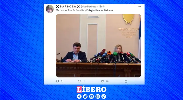 Los medios internacionales en estos momentos en Qatar