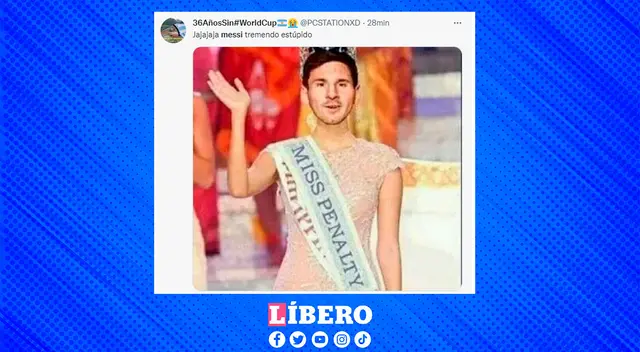El Penal de Messi casi terminó en GOl