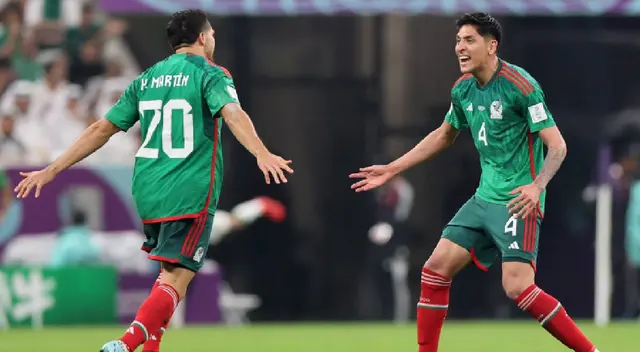 Martin logra encajar el primero para continuar con el sueño del 'Tri'. Martin logra encajar el primero para continuar con el sueño del 'Tri'.