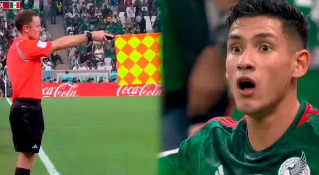 Gol de México que fue anulado por offside Gol de México que fue anulado por offside