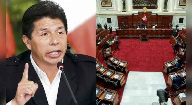 El pleno del Congreso aprobó tercera moción de vacancia contra Castillo El pleno del Congreso aprobó tercera moción de vacancia contra Castillo