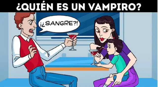 ¿Quién es un vampiro real? Encuéntralo en solo 8 segundos