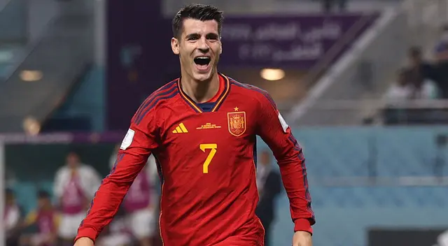 Morata pone el 1-0 de España sobre Japón