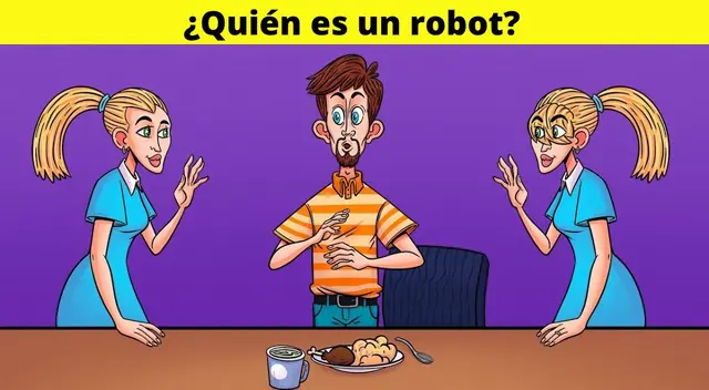 ¿Quién es un robot? Solo los 'GENIOS' podrán superar este misterio acertijo visual