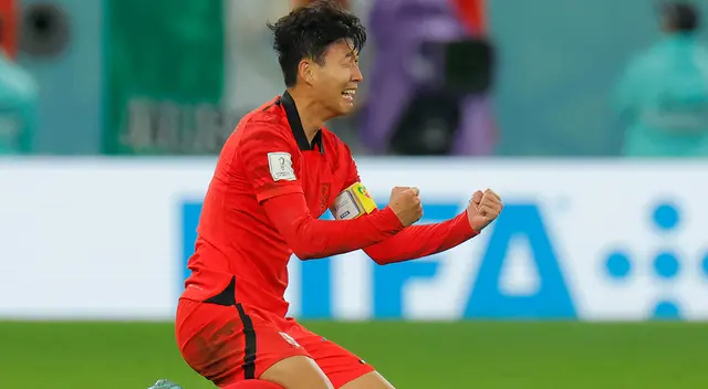 Corea del Sur clasificó a octavos de final tras ganarle 2-1 a Portugal