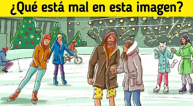 ¿Cuál es el error en la fotografía? Encuéntrala en 8 segundos ¿Cuál es el error en la fotografía? Encuéntrala en 8 segundos