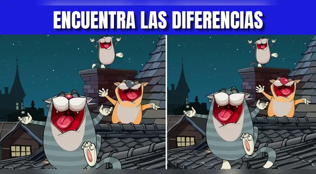 Reto visual EXTREMO: Ubica las 4 diferencias y conságrate como un GENIO de los juegos mentales