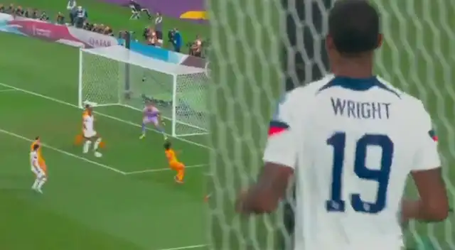 Gol de Estados Unidos por obra de Wright