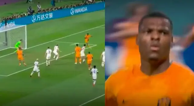 Países Bajos vs. Estados Unidos quedó sentenciado con este gol. Países Bajos vs. Estados Unidos quedó sentenciado con este gol.