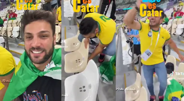 Las dos figuras de nuestra farándula se encuentran en Qatar disfrutando de los mejores partidos de la Copa del Mundo.